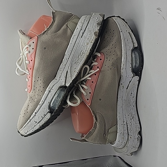 Nike Air Zoom Type Crater Running Trainers Shoes Sneakers Taupe White Mens 8 - Picture 4 of 8